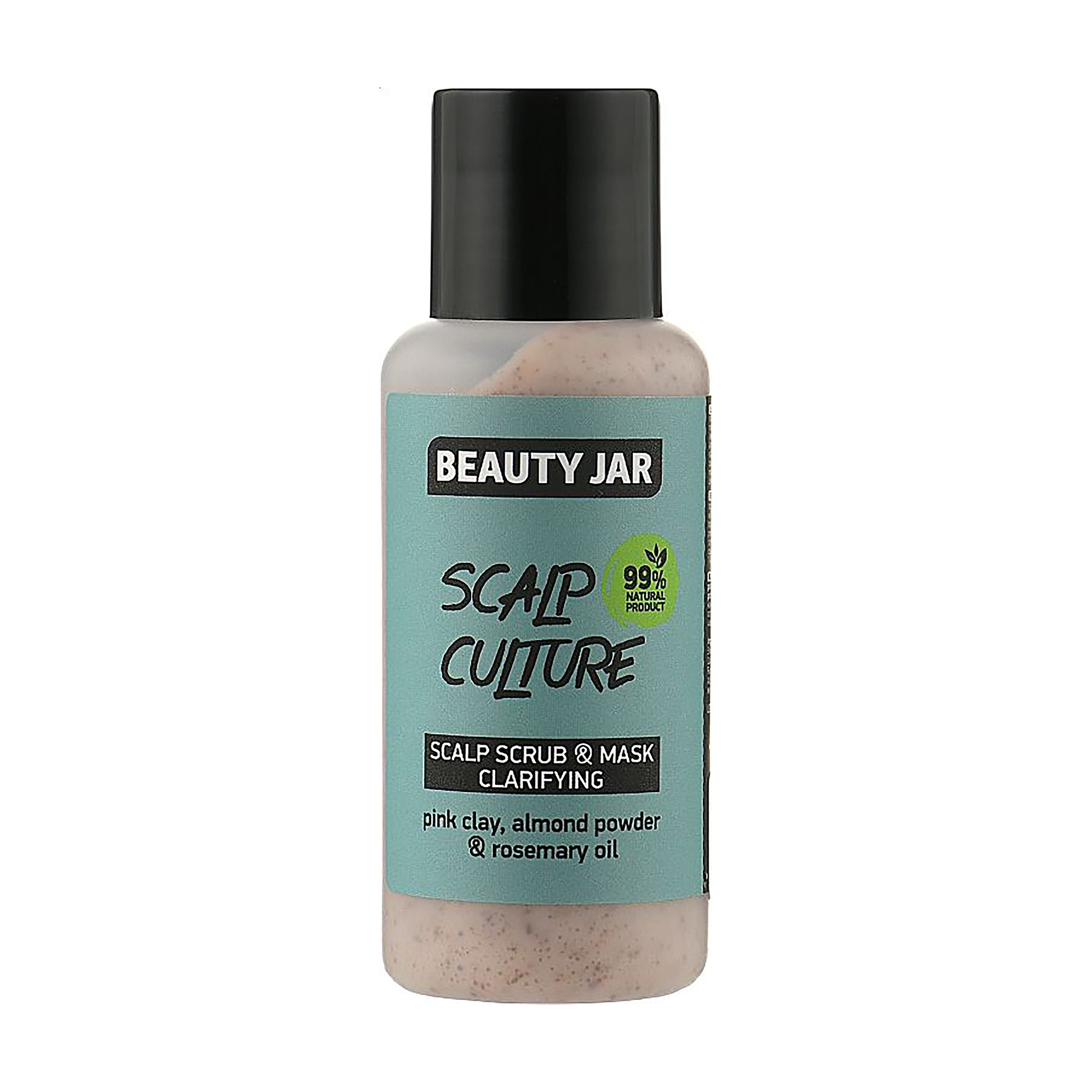 Очищувальна скраб-маска для шкіри голови Beauty Jar Scalp Culture Scrub &amp; Mask, 80 мл